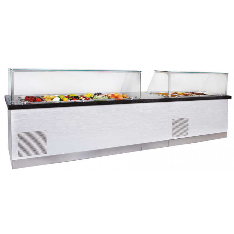 Interlux BGN4-TG Saladette Saladbar 